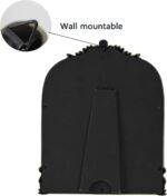 Gold Plastic Arched Makeup Mirror, Standing, Hanging or Wall Mount, Bathroom, Living Room, Bedroom Gold Decorative Mirror (10.6x8.6 inch) - Image 5