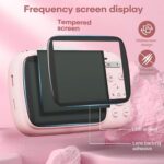 5K 80MP Pink Digital Camera with 18X Zoom,32GB SD Card,2 Rechargeable Batteries & Dual Charger,Compact Point and Shoot Camera for Girls,Teens,Beginners,with Gift Greeting Card - Image 5