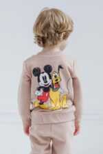 Disney Christmas Fleece Sweatshirt and Pants Outfit Set Newborn to Big Kid Sizes (Newborn - 10-12) - Image 5