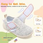 FEETCITY Baby Walking Shoes Barefoot Baby Shoes Infant Sneakers Newborn Crib Shoe Lightweight Flexible Slip On Shoe - Image 4