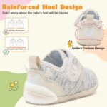 FEETCITY Baby Walking Shoes Barefoot Baby Shoes Infant Sneakers Newborn Crib Shoe Lightweight Flexible Slip On Shoe - Image 5