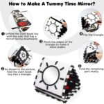 URMYWO Black and White Baby Toys, Tummy Time High Contrast Newborn Toys 0-3 Months, Soft Baby Book, Visual Stimulation Montessori Sensory Infant Toys 0-6-12 Months, Shower Gift for Boys Girls - Image 3