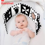 URMYWO Black and White Baby Toys, Tummy Time High Contrast Newborn Toys 0-3 Months, Soft Baby Book, Visual Stimulation Montessori Sensory Infant Toys 0-6-12 Months, Shower Gift for Boys Girls - Image 9