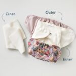 Esembly Cloth Diaper Stay-Dry Fleece Diaper Liner, Moisture-Wicking, Keeps Baby Dry, Prevents Staining, Protects Diaper, Easier to Clean, Washable, Reusable, Super-Soft, 12-Pack, One Size - Image 5