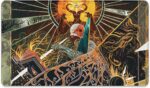 Demonic Tutor (Stitched) - MTG Playmat by Anato Finnstark - Compatible with Magic The Gathering Playmat - Play MTG, YuGiOh, TCG - Original Play Mat Art Designs & Accessories - Image 3