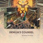 Demonic Tutor (Stitched) - MTG Playmat by Anato Finnstark - Compatible with Magic The Gathering Playmat - Play MTG, YuGiOh, TCG - Original Play Mat Art Designs & Accessories - Image 4