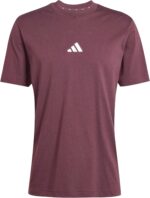 Adidas Mens Essentials Single Jersey 3-Stripes T-Shirt - Image 3