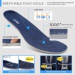 STQ Walking Shoes Women Slip on Sneakers Non Slip Work Arch Support Tennis Plantar Fasciitis Orthopedic Breathable Mesh Comfortable Ladies Nursing - Image 10