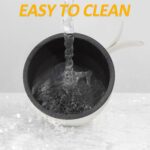 HYTRIC Electric Cooker, 2L Portable Electric Cooker with Foldable Handle, Non-Stick Electric Cooker with Dual Power Control for Camp, Dorm, Multi-Function Ramen Cooker for Oatmeal, Steak, Pasta, - Image 8