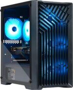 Blackout Computers Gaming Desktop PC Computer, Intel Core i7 3.6 GHz up to 4.0 GHz,AMD Radeon RX 580 8G GDDR5,16GB RAM,1TB NVME SSD, Windows 11 Pro, WiFi, Bluetooth 5.0, VR Ready,RGB Fans x4 (Renewed) - Image 3