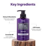 KUNDAL Korean Shampoo and Conditioner Set [Cherry Blossom] Salon-quality, Long Lasting Scent, Moisturizing, Sulfate-Free, Argan & Macadamia Oil, Korean Hair care,16.9 fl oz each, Valentines Day Gifts - Image 6