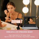 6K Digital Camera for Photography Autofocus, 64MP WiFi Vlogging Camera for YouTube with 3" 180° Flip Screen 16X Zoom, 64GB SD Card & 2 Batteries Pink Compact Travel Camera for Beginners Teens - Image 7