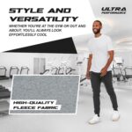 Ultra Performance 3 Pack Mens Joggers Mens Athletic Sweatpants with Pockets for Men, Small - 3X - Image 5