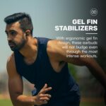 Raycon Fitness Bluetooth Wireless Earbuds + Microphone with Active Noise Canceling, Sweat & Water-Resistant Earphones, Running Headphones, Ear Buds Wireless Bluetooth 56 Hours Playtime (Black) - Image 8