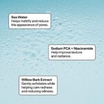 Bubble Skincare Bounce Back Hydrating Toner Spray - Balancing + Pore Minimizing Toner for Face - Made With Niacinamide + Willow Bark to Help Even and Mattify Oily Skin - On-The-Go Skin Care (55ml) - Image 5