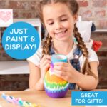 Made By Me Paint Your Own Ceramic Pottery, Fun Ceramic Painting Kit for Kids, Paint Your Own Ceramic Pottery Dish, Flower Pot, Vase & Bowl, Great Staycation Activity for Kids Ages 6, 7, 8, 9, Multi - Image 9