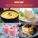 Ninja Immersion Blender and Whisk, Hand Stick Blender, 4 Speeds, with SplatterShield and PanProtect, 4-Cup Blending Vessel, Dishwasher Safe, 5-ft Cord, Ergonomic, Deep Navy, CI201ND - Image 9