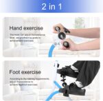 Pedal Exercise Bike for Seniors - Adjustable Resistance Arm Bike, Portable Home Exercise Equipment for Hands, Arms, Legs & Knees - Image 4