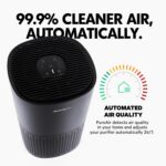 PuroAir 240 HEPA Air Purifier for Home Large Rooms - Covers Up To 1,000 Sq Ft - Filters Up To 99.9% of Pollutants, Smoke, Pollen, Dust - Quiet HEPA Air Filter - Air Purifiers for Bedroom - Image 8