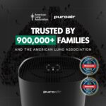 PuroAir 240 HEPA Air Purifier for Home Large Rooms - Covers Up To 1,000 Sq Ft - Filters Up To 99.9% of Pollutants, Smoke, Pollen, Dust - Quiet HEPA Air Filter - Air Purifiers for Bedroom - Image 10