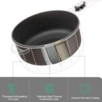 Dezin Electric Cooker, 2L Non-Stick Sauté Pan, Rapid Noodles Cooker, Mini Pot for Ramen with Power Adjustment, Dorm Room Essential - Image 3