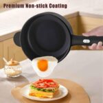 Dezin Electric Cooker, 2L Non-Stick Sauté Pan, Rapid Noodles Cooker, Mini Pot for Ramen with Power Adjustment, Dorm Room Essential - Image 4
