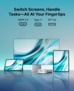 ACEMAGIC K1 Mini PC AMD Ryzen 4300U 16GB DDR4 1TB SSD Mini Computers (Turbo 3.7GHz), Win 11 Pro Radeon 4K Triple Display Desktop Computers 3.2USB-C Max 28W, VESA GbE/WiFi/BT Education/Business Office - Image 5