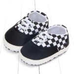 Clowora Unsex Baby Boys Girls Canvas First Walkers Shoes,Infant Non Slip Soft Sole Toddler Flat Lazy Loafers Sneaker - Image 4