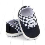 Clowora Unsex Baby Boys Girls Canvas First Walkers Shoes,Infant Non Slip Soft Sole Toddler Flat Lazy Loafers Sneaker - Image 5