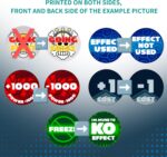 Playmat for One Piece Card Game (24x14 Inches): with Non-Slip Rubber, Zones Design, a Professional Storage Bag Included, Plus a Limited-Time Gift of a Set of 20 Damage Counters (Black2) - Image 6