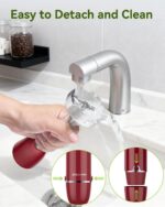 Immersion Blender 5 in 1 Hand Blender, Abuler 1000W Hand Mixer Stick,12 Speed Handheld Blender 304 Stainless Steel with 600ml Mixing Beaker, 500ml Chopper, Whisk and Milk Frother for Soup, Baby Food - Image 8