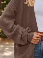 LILLUSORY Womens Oversized Cardigans Soft Knit Cardigan Sweater with Pockets - Image 6