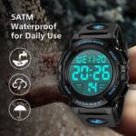 Mens Digital Watch Sports Military Watches Waterproof Outdoor Chronograph Wrist Watches for Men with LED Back Ligh/Alarm/Date - Image 7