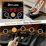 Under Desk Elliptical Machine, Electric Ellipse Leg Exercise as seen on TV, Quiet Seated Pedal Elliptical for Seniors with Remote Control for Home Office, 12 Adjustable Speeds - Image 7