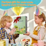 koseibal Acrylic Art Set with 24 Acrylic Paints, 8 DIY Wooden Stencils 5 Canvas Panels 8 Brushes, Table Easel, Etc, Painting Supplies Kit for Kids Students Artists and Beginner - Image 8