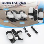 2025 New Under Desk Elliptical Machine,Portable Seated Pedal Exercise Machine for Seniors, 12 Adjustable Speed Elipse Leg Exerciser with Remote Control,Quiet Foot Exercise Machine for Home Office - Image 7