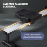 GarveeLife Magnetic Rowing Machine, Self Powered Rower Without Power Cord, Quiet Rower Machine with 16 -Level Adjustable Resistance, 350 LB Weight Capacity, Free Snailcle App - Image 4