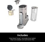 Ninja Pods & Grounds Single-Serve Coffee Maker, K-Cup Pod Compatible, Brews Grounds, Compact Design, 56-oz. Reservoir, 6-oz. Cup to 24-oz. Travel Mug Brew Sizes, Iced Coffee Maker, Stone, PB041ST - Image 9