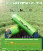 Bright Solar Pathway Lights Outdoor, 8 Pack Solar Powered Garden Lights Waterproof IP65, Auto On/Off Outdoor Light for Lawn Patio Walkway Driveway Decor Landscape Lighting - Image 5