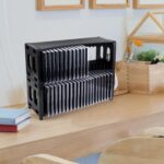Alavisxf Stackable CD Storage Rack - 2 Pack ABS Organizer Holds 40 Slim CD Cases, Ideal for Home, Office, Music Room - Image 7