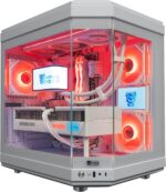 Ultra White Gaming Desktop AMD Ryzen 9 9950X3D, GeForce RTX 5090, 32GB DDR5, 2TB SSD, Windows 11 Home, RGB Lighting, WiFi, Ready to Use, Custom Cooler Display - Image 4