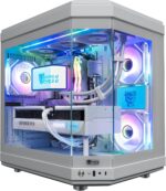 Ultra White Gaming Desktop AMD Ryzen 9 9950X3D, GeForce RTX 5090, 32GB DDR5, 2TB SSD, Windows 11 Home, RGB Lighting, WiFi, Ready to Use, Custom Cooler Display - Image 5