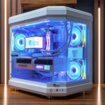 Ultra White Gaming Desktop AMD Ryzen 9 9950X3D, GeForce RTX 5090, 32GB DDR5, 2TB SSD, Windows 11 Home, RGB Lighting, WiFi, Ready to Use, Custom Cooler Display - Image 9