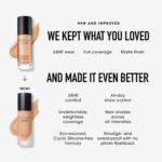 bareMinerals Barepro Performance Wear Liquid Foundation SPF 20, Breathable Makeup for Face, Full Coverage, 24HR Wear, Natural Matte Finish, Vegan - Image 9