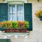 8 Pcs Outdoor Fake Plants UV Resistant Artificial Tall Grass Plants Faux Tropical Flowers Bushes Fall Winter Summer Planters Yard Patio Front Porch Décor Plastic Greenery Shrubs Decoration - Image 5