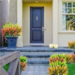 8 Pcs Outdoor Fake Plants UV Resistant Artificial Tall Grass Plants Faux Tropical Flowers Bushes Fall Winter Summer Planters Yard Patio Front Porch Décor Plastic Greenery Shrubs Decoration - Image 6