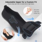 JOINFREE Diabetic Wide Walking Shoes for Women & Men with Adjustable Upper, Zero Drop Non Slip Casual Sneakers Comfortable for Edema, Arthritis, Swollen Feet & Elderly - Image 5