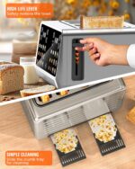 Keenstone Toaster 4 Slice, Digital Smart Toaster with TouchScreen, Dual Control Panel, Single Slot Toasting, Timer, Reheat & Defrost for Bagels, Bread, Waffles, Stainless Steel Kitchen Essentials - Image 7