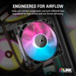 Corsair Vengeance i8200 Gaming PC – Liquid Cooled Intel® Core™ i9 14900KF CPU – NVIDIA GeForce RTX 5080 GPU – 64GB Dominator Titanium RGB DDR5 Memory, Windows 11 Pro – 2TBx2 M.2 SSD – Black - Image 6