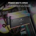 Corsair Vengeance i8200 Gaming PC – Liquid Cooled Intel® Core™ i9 14900KF CPU – NVIDIA GeForce RTX 5080 GPU – 64GB Dominator Titanium RGB DDR5 Memory, Windows 11 Pro – 2TBx2 M.2 SSD – Black - Image 7